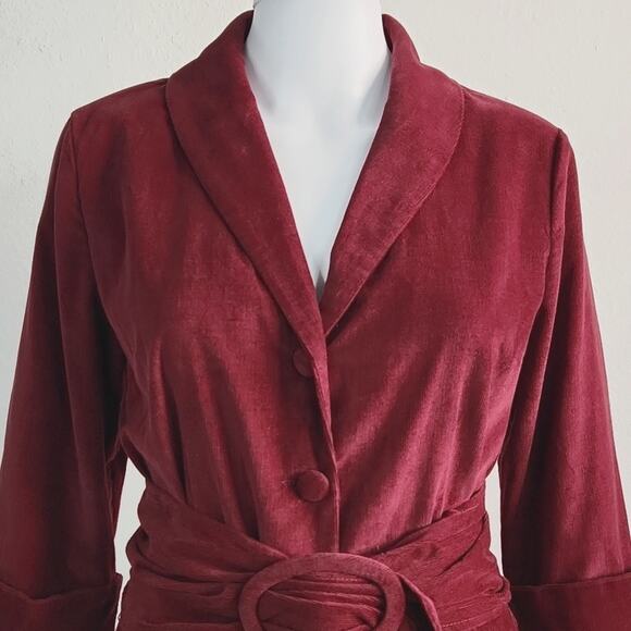 J. Peterman Corduroy Midi Dress Size 10 - Picture 6 of 12